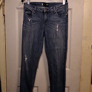 KUT from Kloth Skinny Straight Mid Rise Jeans 4